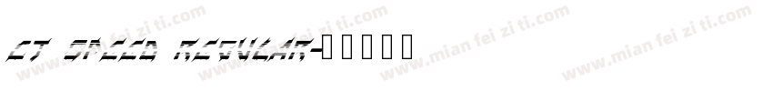 CT speed Regular字体转换